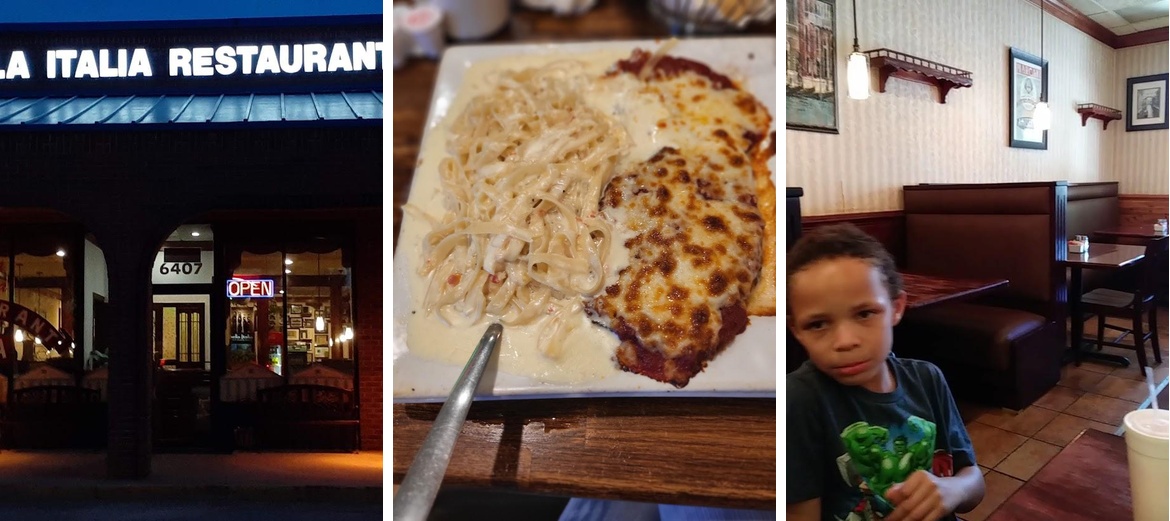 Bella Italia Menu